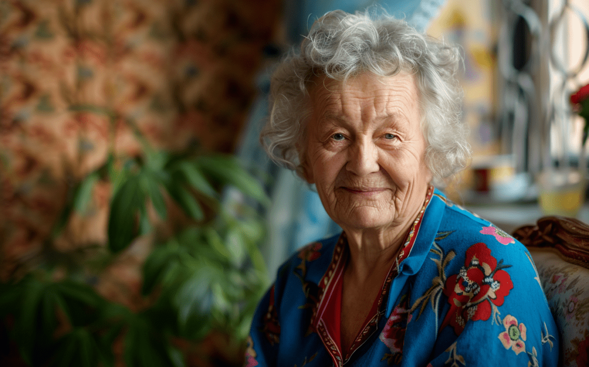 Older woman looking for information on Medicare and TMS Therapy in Arizona