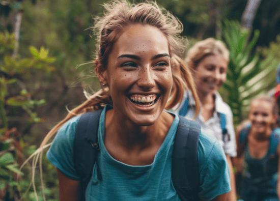 Woman experiencing the effects of TMS Therapy wondering, Is "TMS Therapy Permanent?"